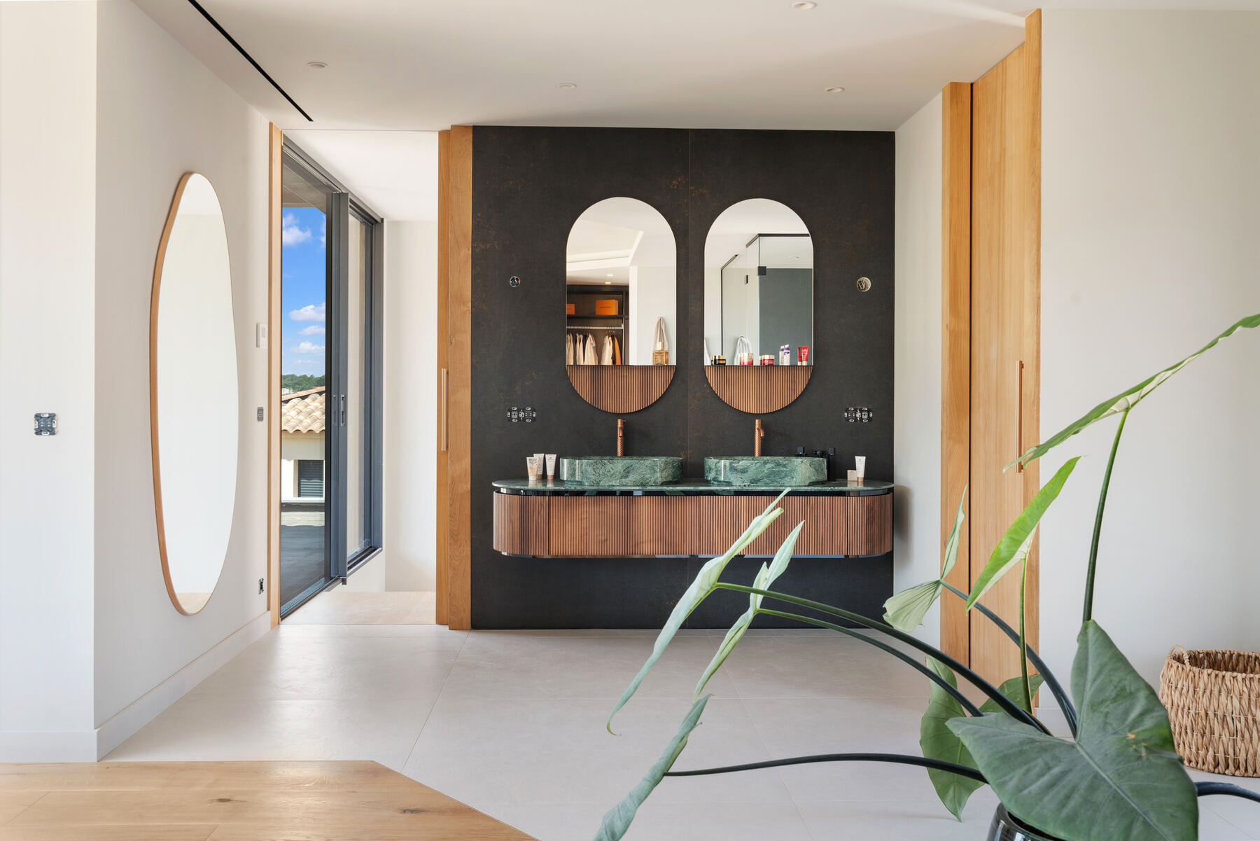 Salle d’eau, double vasque